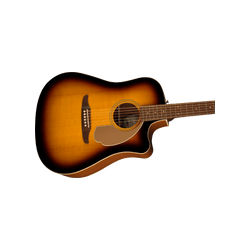 Guitarra Electroacústica Fender Redondo Player, Sunburst