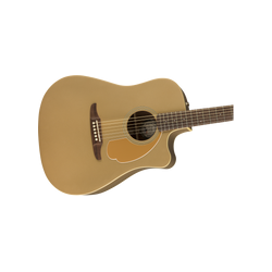 Guitarra Electroacústica Fender Redondo Player, Walnut Fingerboard, Bronze Satin