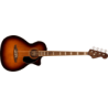 Bajo Electroacústico Fender Kingman Bass, Walnut Fingerboard, Black Pickguard, Shaded Edge Burst
