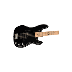 Paquete Bajo Eléctrico Squier Affinity Series Precision Bass PJ Pack, Maple Fingerboard, Black, Funda, Rumble 15
