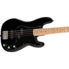 Paquete Bajo Eléctrico Squier Affinity Series Precision Bass PJ Pack, Maple Fingerboard, Black, Funda, Rumble 15