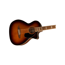 Bajo Electroacústico Fender Kingman Bass, Walnut Fingerboard, Black Pickguard, Shaded Edge Burst