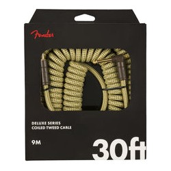 Cable Fender Deluxe Coil, 30', Tweed