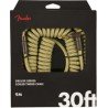 Cable Fender Deluxe Coil, 30', Tweed