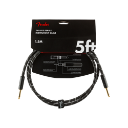 Cable Fender Deluxe Series , 1.5m, Black Tweed