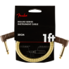 Cable Fender Deluxe Series , Angle/Angle,30cm, Tweed