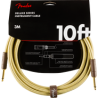 Cable Fender Deluxe Series Instrument Cable, Straight/Straight, 3m, Tweed