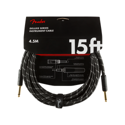 Cable Fender Deluxe Series Instrument, 4.5, Black Tweed