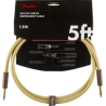 Cable Fender Deluxe Series Instruments Cable, Straight/Straight,1.5m , Tweed