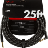 Cable Fender Deluxe Series, 7.5m, Black Tweed