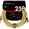 Cable Fender Deluxe Series, ángulo/ recto, 7.5m, Tweed