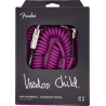 Cable Fender Hendrix Voodoo Child, Purple ,9.1m