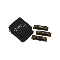 Blues DeVille Armonica Fender, Pack of 3, Con Estuche