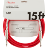Cable Fender Original Series Instrument Cable, 4.5m , Fiesta Red