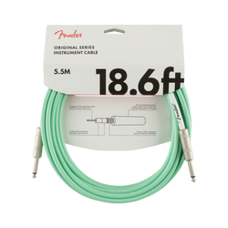Cable Fender Original Series Instrument Cable, 5.5, Surf Green
