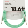 Cable Fender Original Series Instrument Cable, 5.5, Surf Green