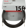 Cable Fender Professional Series Instrument Cable, Straight/Straight, 4.5m, Black