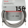 Cable Fender Professional Series,4.5m, White Tweed