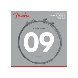 Classic Core Electric Guitar Strings, 3255L, Nickel Plated Steel, Bullet Ends (.009-.042)