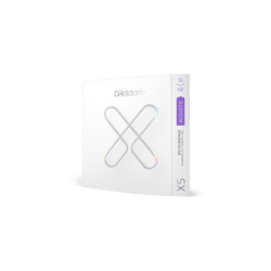 Cuerdas Daddario XS Custom Light Coated, 11-52, 80/20 Bronze