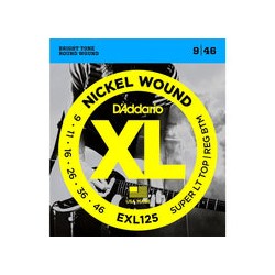 Cuerdas D'addario EXL125 09-46