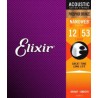 Cuerdas Elixir Phosphor Bronze Nanoweb 12-53