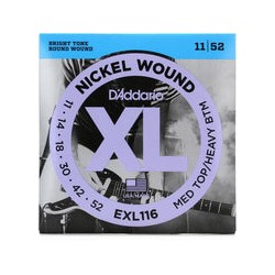 Cuerdas Daddario 11-52 EXL116