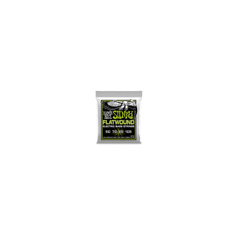 Cuerdas Ernie Ball Flatwound 50-105