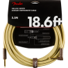 Deluxe Series Instrument Cable, Straight/Angle, 5.5 Tweed