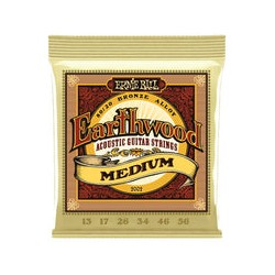 ENCORDADURA ERNIE BALL EARTHWOOD MEDIUM