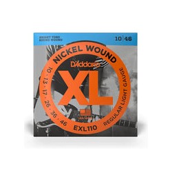 Cuerdas EXL110 Daddario, 10-46