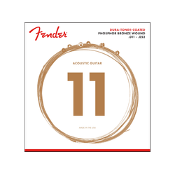 Cuerdas Fender 860CL Phosphor Bronze Dura-Tone Coated 11-52