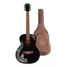 Guitarra Electroacústica Bamboo Nordic Wolf 38" GA-38-NO RDICWOL F-Q