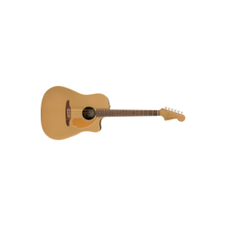 Guitarra Electroacústica Fender Redondo Player, Walnut Fingerboard, Bronze Satin
