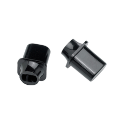 Pure Vintage Telecaster "Top-Hat" Switch Tips, Black (2)