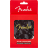 Posavasos Fender Pick Shape Logo Coasters, 4-Pack, Multi-Color