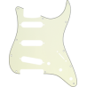 Pickguard, Stratocaster® S/S/S, 11-Hole Mount, Mint Green MG/B/MG 3-Ply