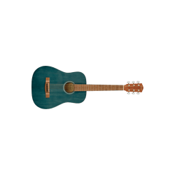 Guitarra Acústica Fender FA-15 ,escala 3/4,con funda, Blue