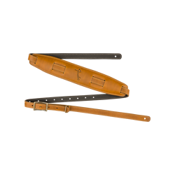 Tahali Fender Mustang Saddle Strap, Standard, Butterscotch, 2.25"