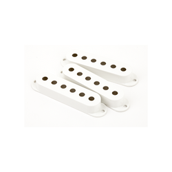 Pickup Covers, Stratocaster White (3)