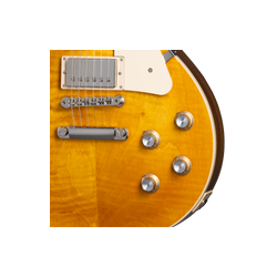 Guitarra Eléctrica Gibson Les Paul Standard 60s Figured Top, Honey Amber