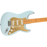 Guitarra Eléctrica Squier 40th Anniversary Stratocaster, Vintage Edition, Satin Sonic Blue