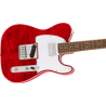 Guitarra Eléctrica Squier Affinity Series Telecaster FMT SH, Crimson Red Transparent