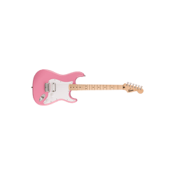 Guitarra Eléctrica Squier Sonic Stratocaster HT H, Maple, Flash Pink
