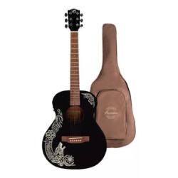 Guitarra Electroacústica Bamboo Nordic Wolf 38" GA-38-NO RDICWOL F-Q